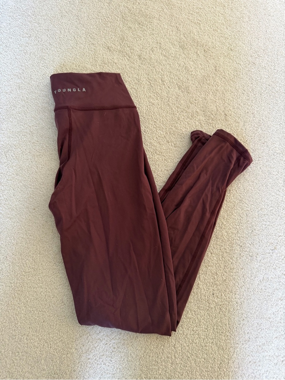 YoungLA Staple Leggings in Grape